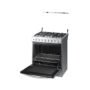 SAMSUNG GAS + TIMER + BURGER GRILL -- 6 BURNER