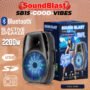 SOUND BLAST SPEAKERS  GOOD VIBES  2200 WATTS  FREE MIC