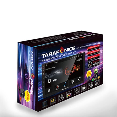 TF-BARCELONA-ANDROID-BT-01 TARAFONICS BARCELONA CAR MULTIMEDIA RADIO / REAR CAMERA ANDROID AUTO + 10 INCH BIG RESOLUTION