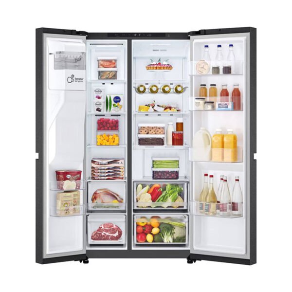 LG 24 CB  INVERTER / 4 DOOR WATER DISP  INOK BLK STL HIGH PROFILE  ETTER THAN RS27