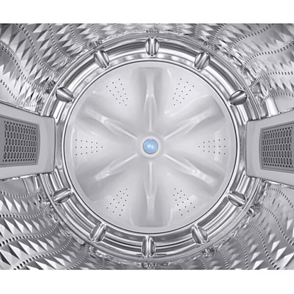 SAMSUNG 17 KG WASHER  WOBBLE  INVERTER  WHITE