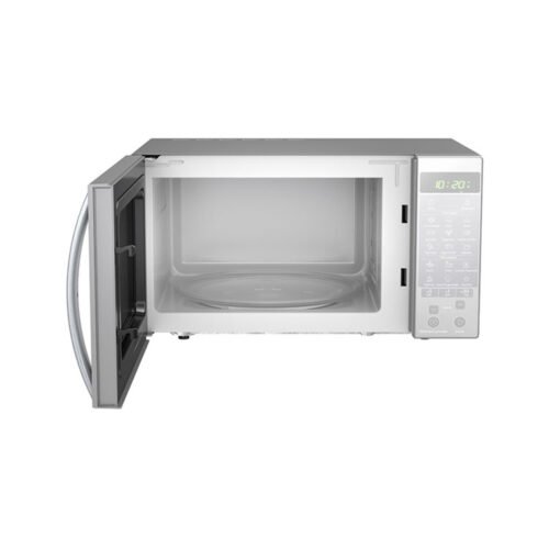 WHIRLPOOL MICROWAVE 1.1 CF HANDLE SILK STEEL  FAMILY SIZE
