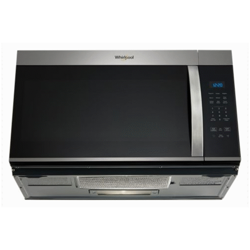 WHIRLPOOL MICROWAVE 1.7 CF S/STEEL OVER THE RANGE + FINGERPRINT RESISTANT