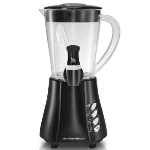 HAMILTON BEACH 48 OZ , WAVE ACTION BLENDER WITH DISPENSER JAR