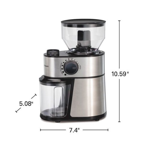 HAMILTON BEACH COFFEE GRINDER  14 CUP  AUTO OFF LARGE BEAN