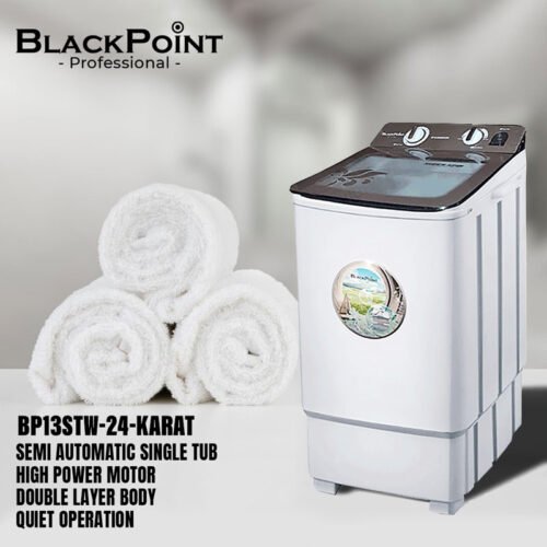 BLACKPOINT SINGLE TUB 13 KG 24 KARAT WITH LG PULSATOR