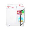 BLACKPOINT TWIN TUB STEEL DRUM & STORAGE CABINET RED CHERRY