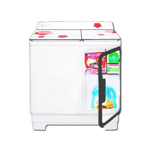 BLACKPOINT TWIN TUB STEEL DRUM & STORAGE CABINET RED CHERRY