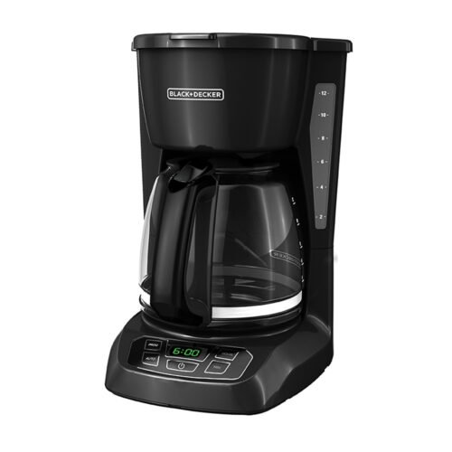 BLACK & DECKER COFFEE MAKER  12 CUP  QUICK TOUCH  DIGITAL