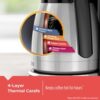 BLACK & DECKER COFFEE MAKER 12 CUP THERMAL PROGRAM  BEST OF BEST USED BY RONALDO & MESSI