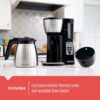 BLACK & DECKER COFFEE MAKER 12 CUP THERMAL PROGRAM  BEST OF BEST USED BY RONALDO & MESSI
