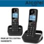 ALCATEL CORDLESS HOME PHONE TOP OF LINE