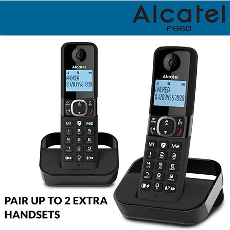 ALCATEL CORDLESS HOME PHONE TOP OF LINE