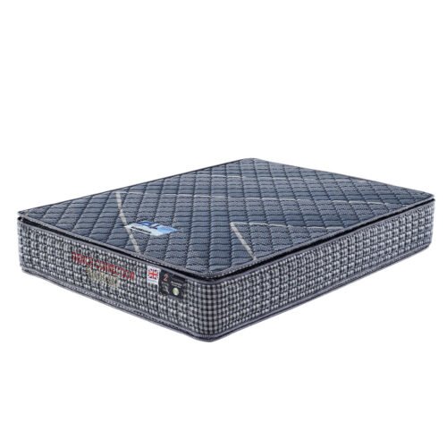 BLACKPOINT DOUBLE  FRENCH CONNECTION  KNITTED PILLOW TOP + EXTRA PADDED + CORNER REENFORCED