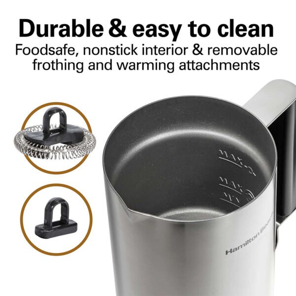 HAMILTON BEACH MILK FROTHER 5 OZ / 10 OZ  CORD FREE