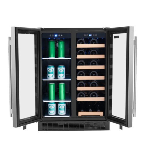 IMP7.5-MERLOT-MIMOSA IMPERIAL TWIN SHOWCASE MERLOT & MIMOSA COOLER & WINE CHILLER INNOVATION UNLIMITED