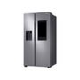 SAMSUNG SIDE BY SIDE STAINLESS STEEL REFRIGERATOR 22 CU.FT WITH FAMILY HUB