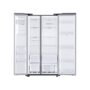 SAMSUNG SIDE BY SIDE STAINLESS STEEL REFRIGERATOR 22 CU.FT WITH FAMILY HUB