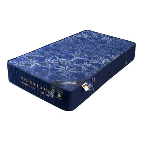 CARIBBEAN QUEEN SENSATION KNITTED FABRIC & TEFFLON SPRING AND MORE PADDING BUGATTI OF MATRESS