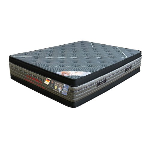 CARIBBEAN STAMINA EUROTOP QUEEN KNITTED FABRIC & TEFFLON SPRING AND MORE PADDING ROLLES ROYCE OF MATRESS