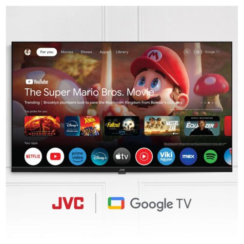JVC 32" google TV BILLUTOOTH & VOICE ACTIVATED & NETFLIX