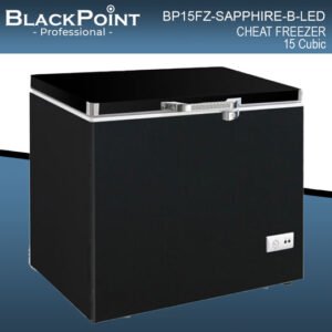 BLACKPOINT FREEZER SAPPHIRE CUT STRONGER COMPRESSOR  BLACK