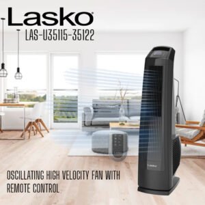 LASKO HIGH VELOCITY SUPER TOWER FAN POWERFULL