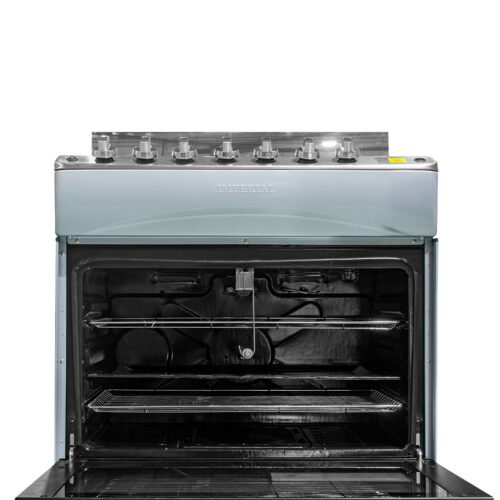 MPERIAL STAR STOVE MIDDLE SUPER POWER BURNER + ROTISSERIE OVEN ALSO BERY BERY HEAVY DUTY 5 BUR 31"LUXUARY ULTRA THICK GRILL