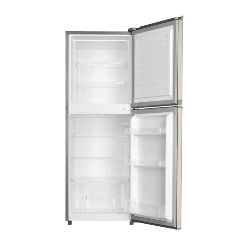 IMPERIAL FROST FRIDGE FREEZER HALF & HALF TITAN INOX