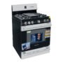 BLACKPOINT ITALIANO STOVE 5 BUR 30" GE TYPE SUPER HEAVY DUTY WITH BROILER & DOUBLE OVEN SAFETY