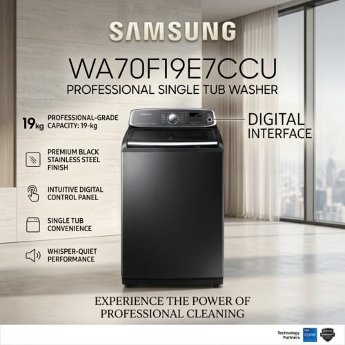 SAMSUNG 19 KG TOP LOADER WASHER INVERTER