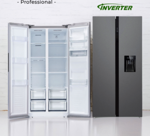 BP-INV-22-RICH-N-THICK-SS-WD-v1 BLACKPOINT SIDE by SIDE INVERTER WATER DISP RICH N THICK