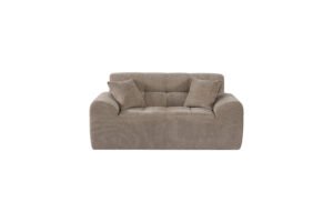 IMPERIAL EMPRESS BROWN CLR 2 SEATER POCKET SPRINGG FOAM SOFA