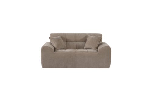 IMPERIAL EMPRESS BROWN CLR 2 SEATER POCKET SPRINGG FOAM SOFA