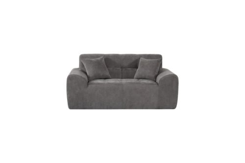 IMPERIAL EMPRESS GREY CLR 2 SEATER POCKET SPRINGG FOAM SOFA