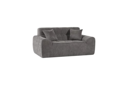 IMPERIAL EMPRESS GREY CLR 2 SEATER POCKET SPRINGG FOAM SOFA
