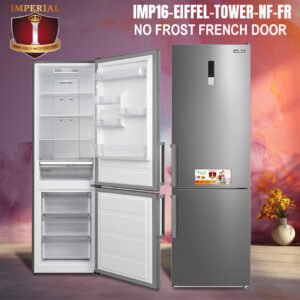 IMP16-EIFFEL-TOWER-NF-FR IMPERIAL EIFFEL TOWER SMART FRENCH DOOR NO FROST STEEL