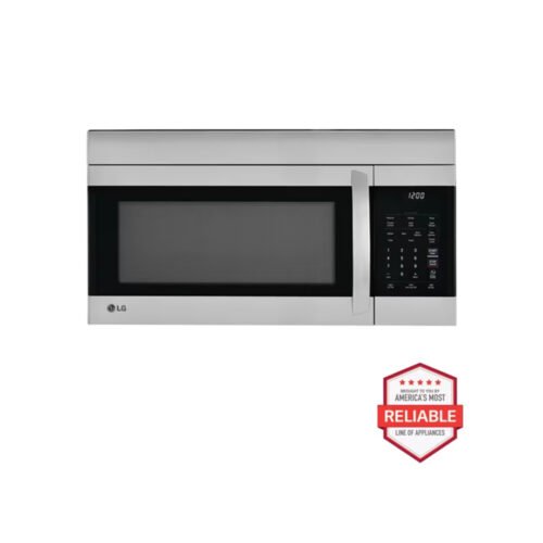 LG MICROWAVE 1.7 CF OVER RANGE FINGERPRINT RESISTANT