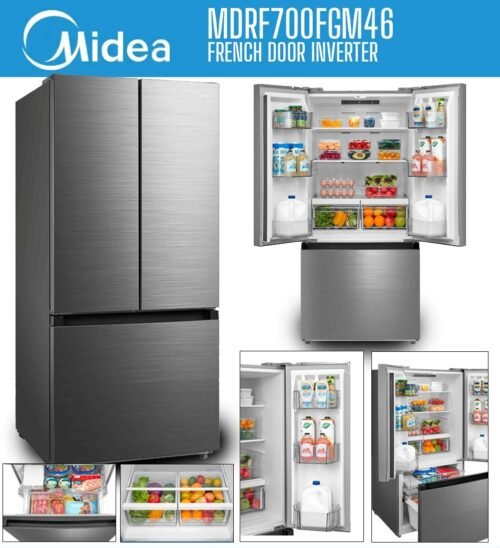 MIDEA FRIDGE FROM AMERICA SAME SAME IMPERIAL 25 INVERTER ICEMAKER